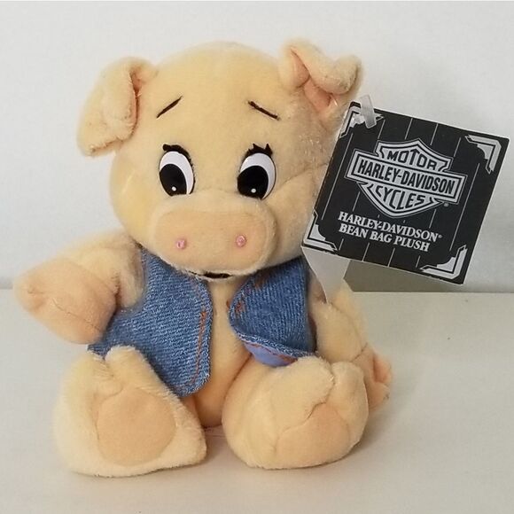 Vintage 1998 Harley Davidson 6" Baby Blue The Pig - Picture 2 of 10